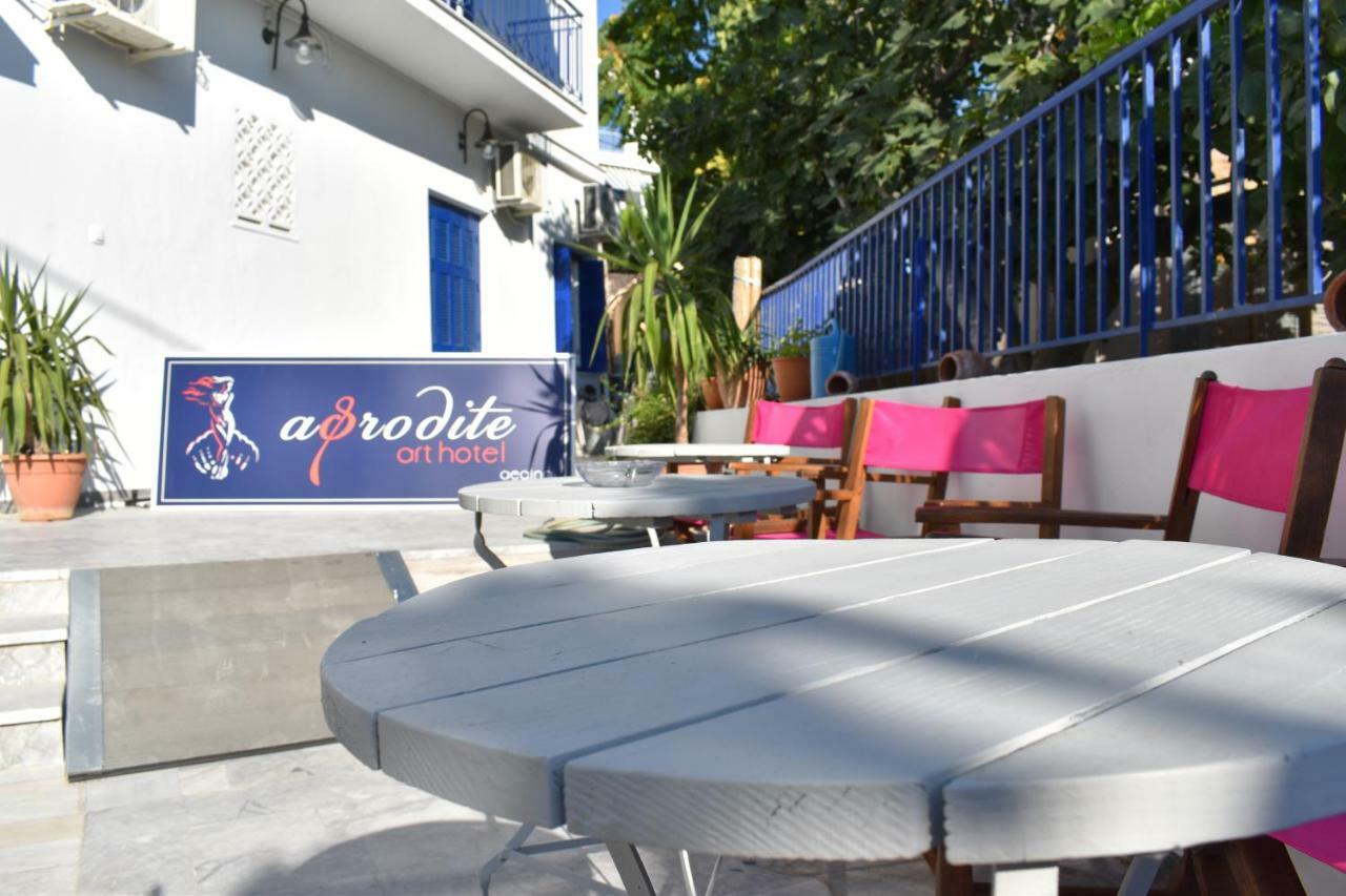 Aphrodite Art Hotel Aegina Exterior foto